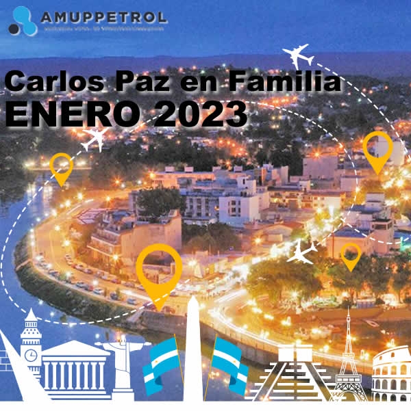 CARLOS PAZ EN FAMILIA - Salidas ENERO 2023