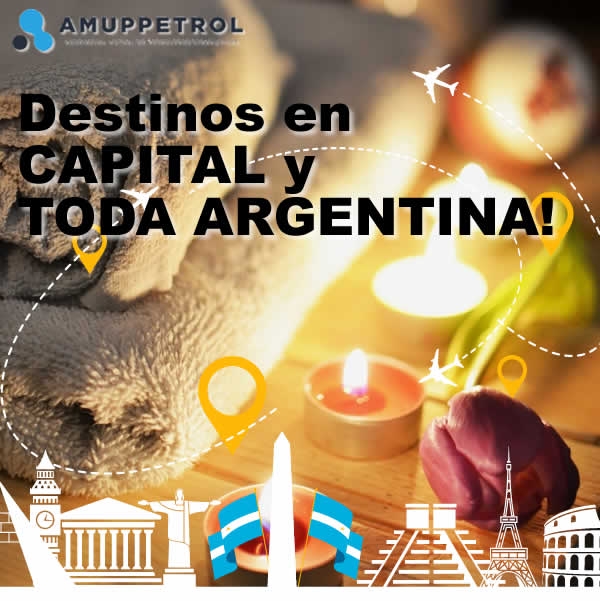 Destinos en CAPITAL y TODA ARGENTINA!
