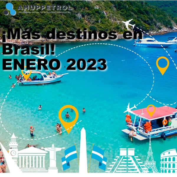 Más destinos de Brasil para Enero 2023
