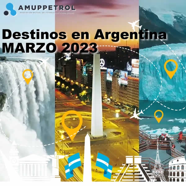 IDestinos en Argentina - MARZO 2023